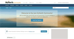 Desktop Screenshot of community.mynorth.com